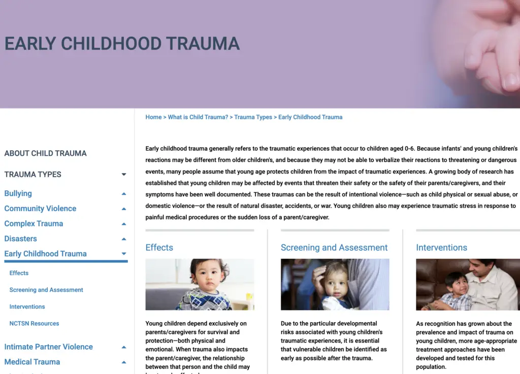 Infant & Early Childhood Mental Health 5